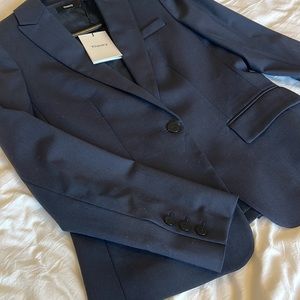 Navy Blue Theory Womans Blazer